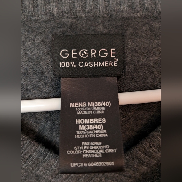 George 100% Cashmere Sweater - Picture 3 of 5